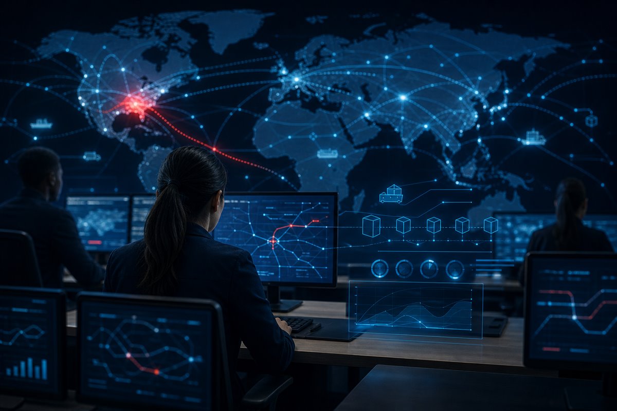 Real-time supply-chain control tower
